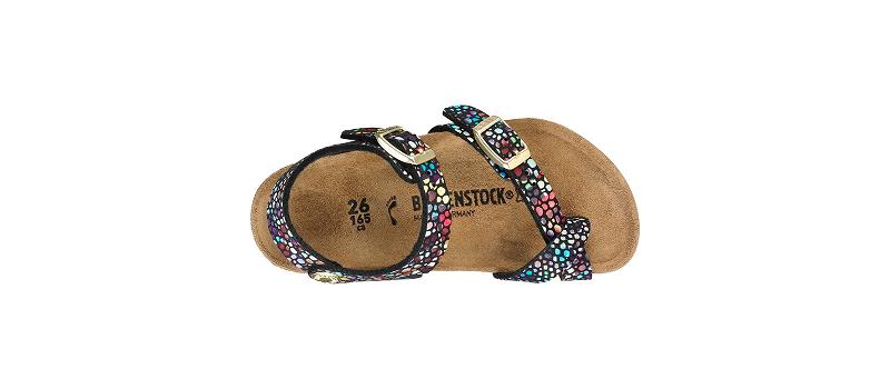 Birkenstock Microfibre Narrow Taormina Børn Sort | DK 110UZG